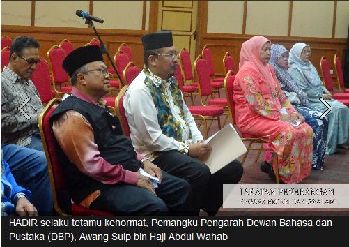 ASTERAWANI pejuang kesusasteraan, persuratan Melayu 1.JPG